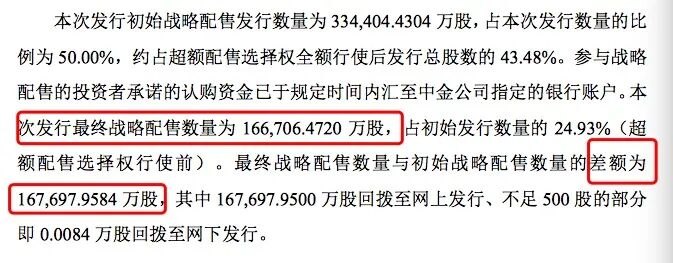 分掉16.67亿股，长鑫科技战配名单阵容豪华